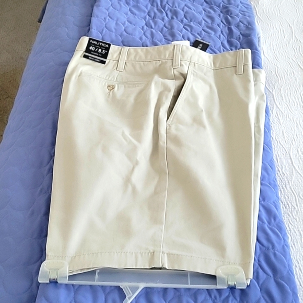 Nautica Khaki Deck Short Classic Fit- 40
